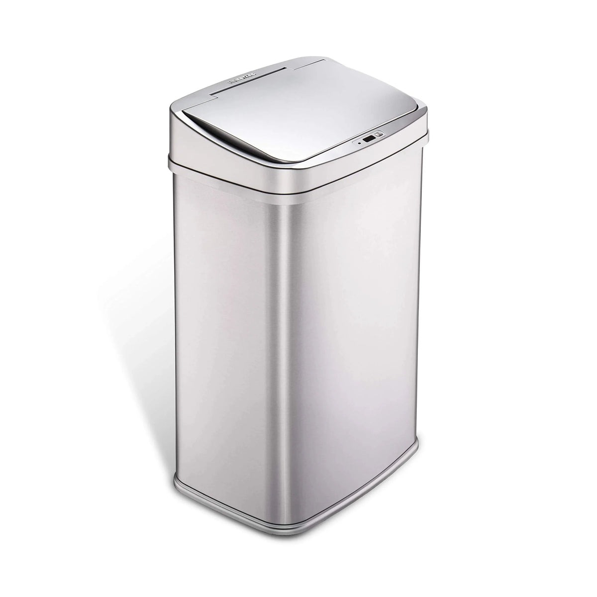 13 Gallon Touchless Motion Sensor Trash Can. Automatic Hands-Free Kitchen Garbage Bin with Sensor Lid