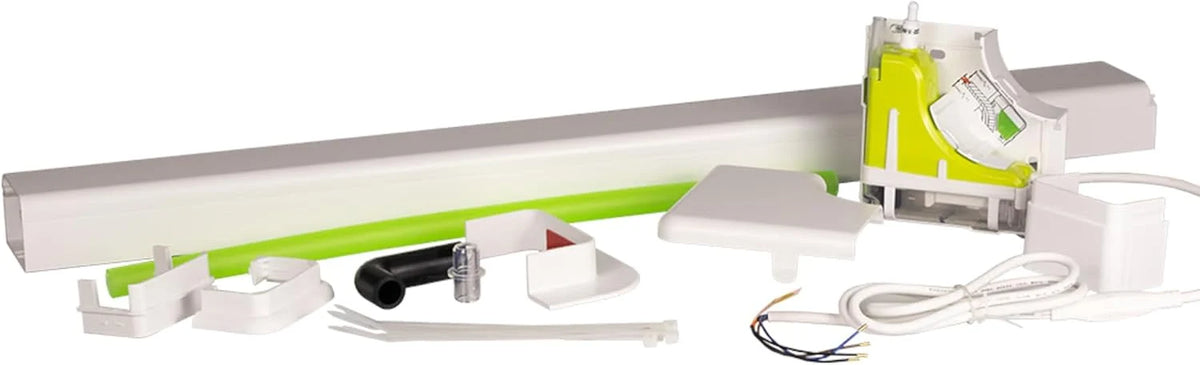 ASPEN Silent + Mini Lime Eckkanal- Kondensatpumpe für Wand- Klimageräte / 5. Generation (Slimline)