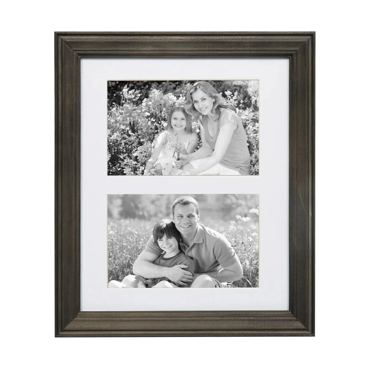 10-Piece Wood Gallery Wall Picture Frame Set. Decorative Photo Display Frames for Living Room. Bedroom and Home Decor