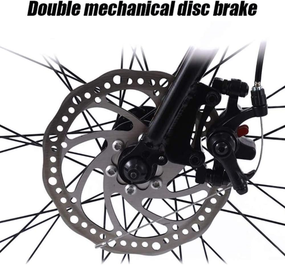21-Speed Men's Mountain Bike Double Disc Brake 29 Inches All-Terrain City Bikes Adults Only Outdoor Cycling Hard Tail Front Suspension.C