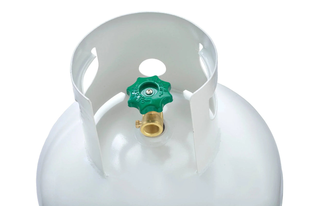 100 lb Steel Propane Cylinder POL Valve (Ships Empty)