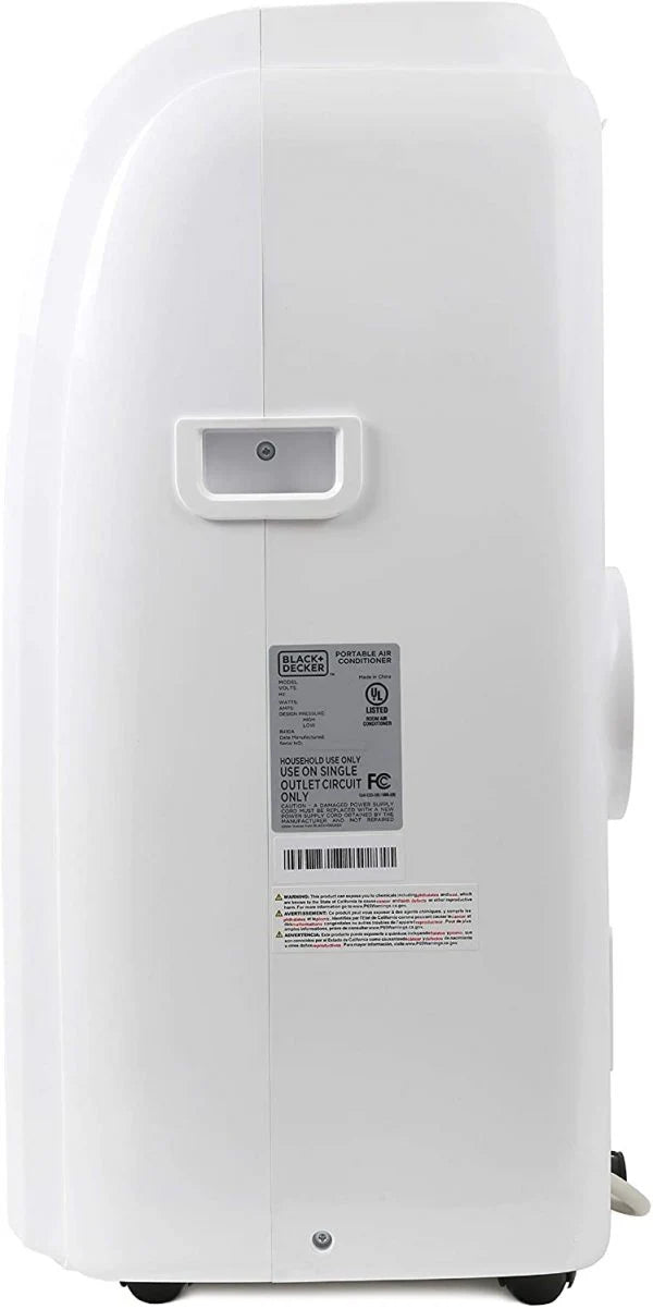 14.000 BTU Portable Air Conditioner with Heat and Remote Control. White