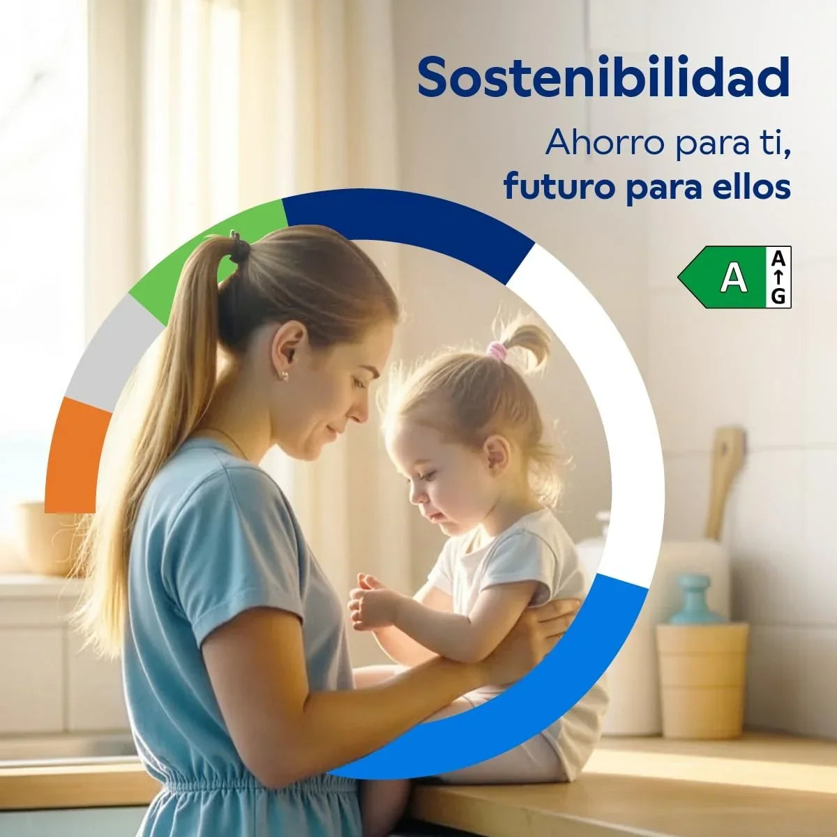 Balay - Lavadora. libre instalación. 9 kg. Programa Super rápido y Rápido/mix. Blanco. 3TS993BP. entrada estándar