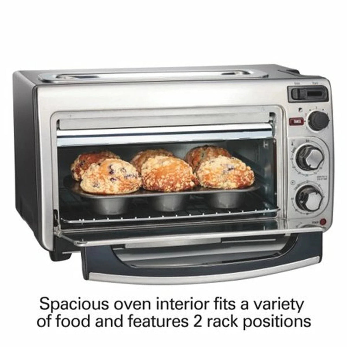2-in-1 Countertop Oven and Toaster