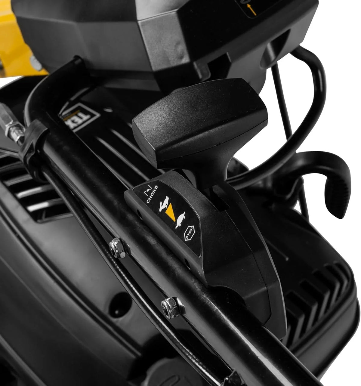 TEXAS Profi Benzin Balkenmäher CB8750 196ccm Wiesenmäher Hochgrasmäher Rasenmäher mit Antrieb Radantrieb | 5.7PS | 4200Watt | Schnittbreite 870mm | 4-