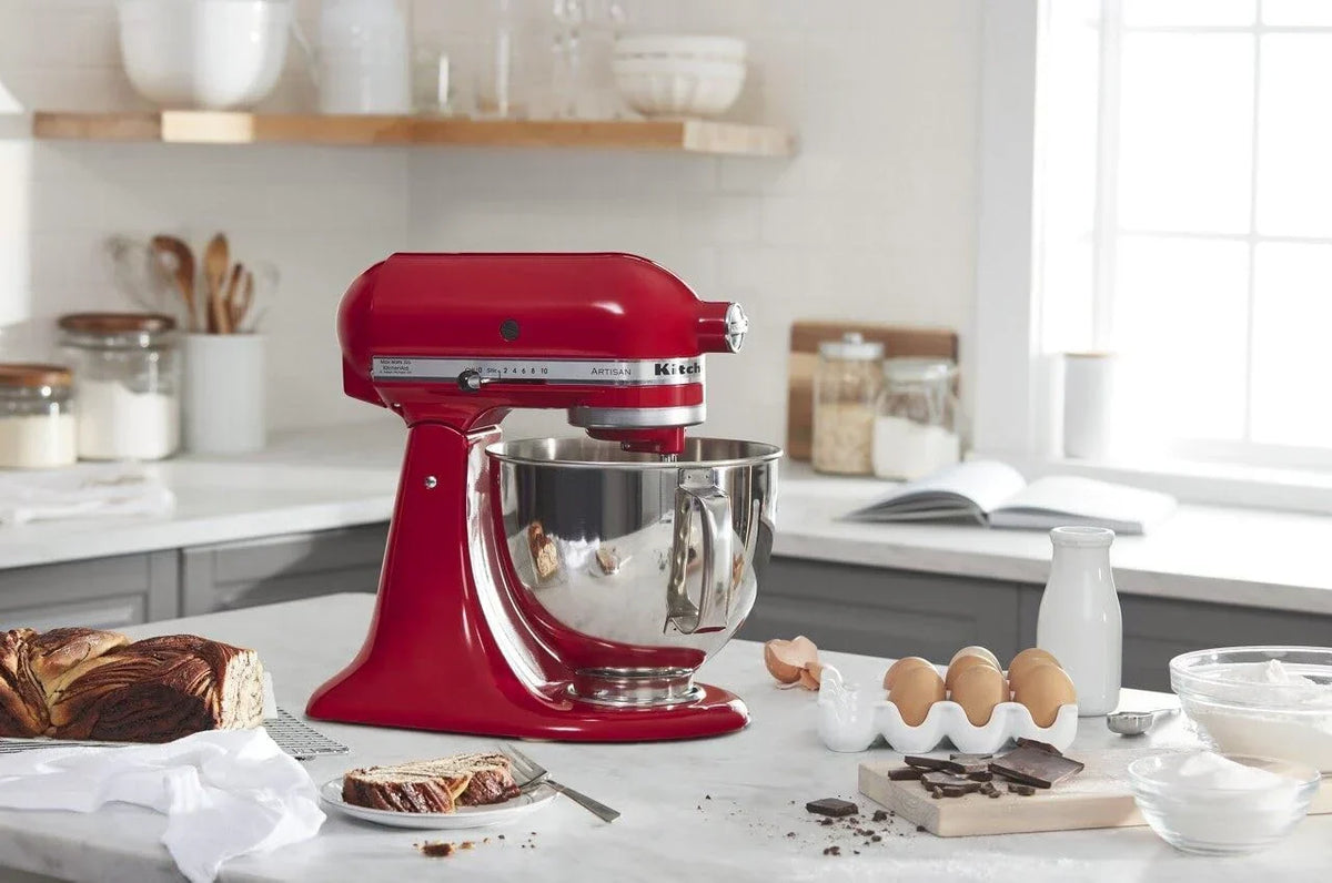 5-Quart Tilt-Head Stand Mixer. Electric Kitchen Mixer with Bowl. Multi-Speed Settings for Baking. Mixing and Food Preparation