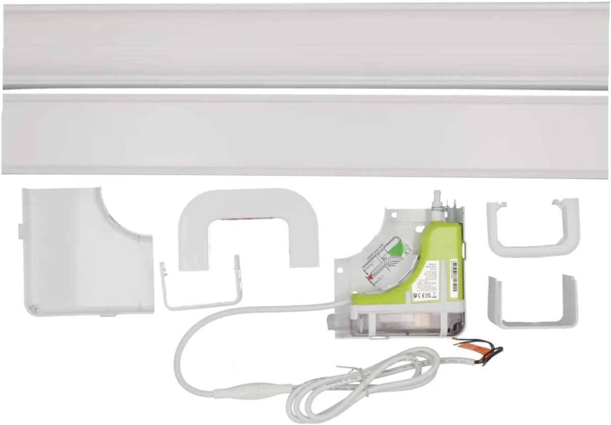 ASPEN Silent + Mini Lime Eckkanal- Kondensatpumpe für Wand- Klimageräte / 5. Generation (Slimline)