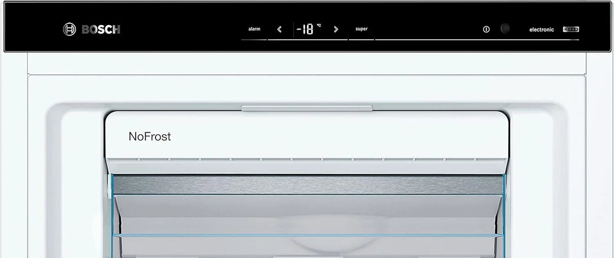 Bosch GSN54AWCV Serie 6 - Congelador XXL (176 x 70 cm. extra ancho. 327 L. NoFrost nunca más descongelar. iluminación LED uniforme. espacio para