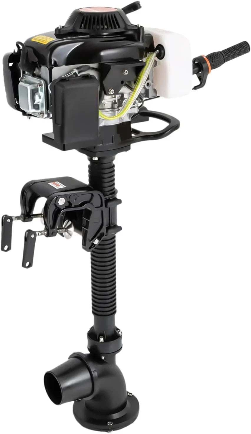 4 Stroke 4HP Outboard Motor. 4 Stroke 55CC Jet Pump Boat Engine w/Wind Cooling CDI System for Rubber Boats. Wooden Boats. Fishing Boats. etc. 5500 rpm