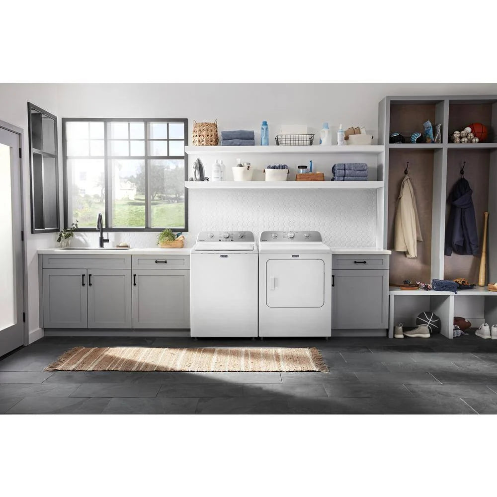7.0 Cu. Ft. Vented Gas Dryer. White
