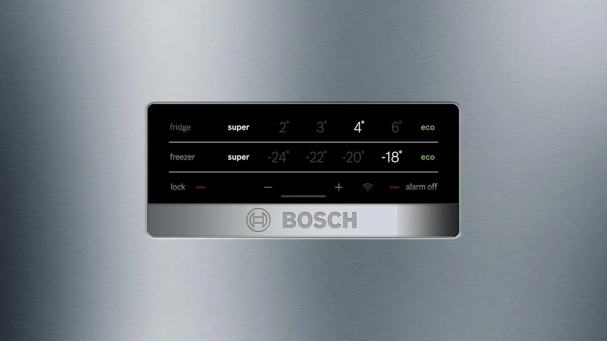 Bosch Serie 4 - Frigorífico combinado. NoFrost. alto 203 x ancho 70 cm. 438 L. Tecnología VitaFresh. Blanco - KGN49XIDQ