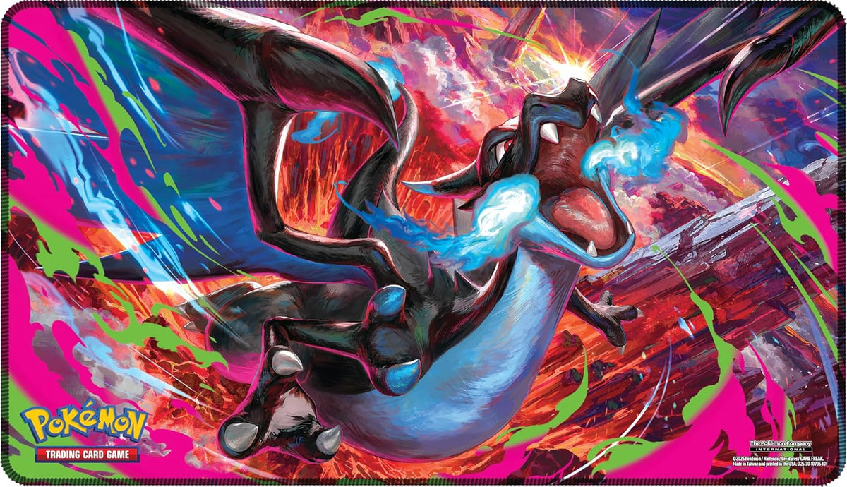 Pokémon: Colección Ultra Premium Mega Charizard X-ex del JCC Pokémon (Dos Cartas promocionales holográficas. 18 Sobres de expansión y Accesorios