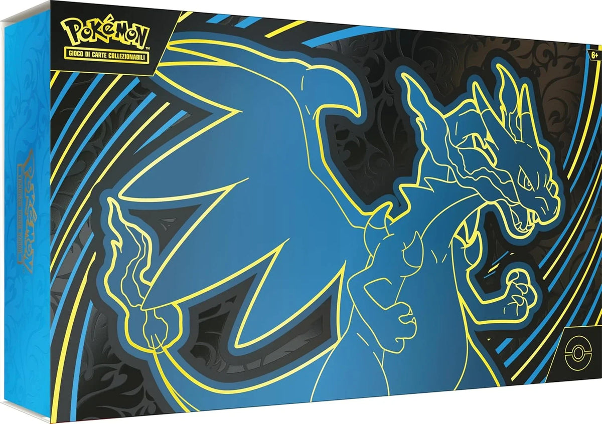 Pokémon: Colección Ultra Premium Mega Charizard X-ex del JCC Pokémon (Dos Cartas promocionales holográficas. 18 Sobres de expansión y Accesorios