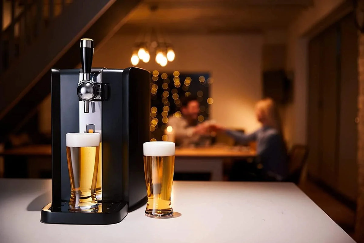 Perfect Draft Zapfanlage HD 3720/26 + 6L Fass | Fassbier. inkl 5 EUR MEHRWEG Pfand (Becks Pils)