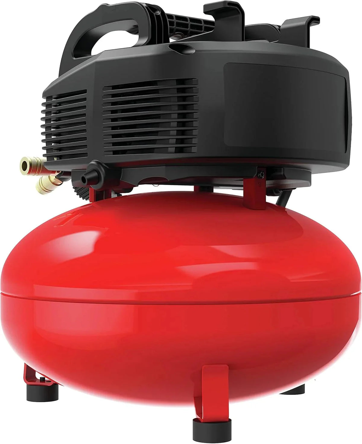 6 Gallon Pancake Air Compressor. Oil-Free Portable Compressor Kit for Garage. Workshop and DIY Projects