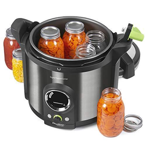 12-Quart Digital Canner. Black Stainless Steel