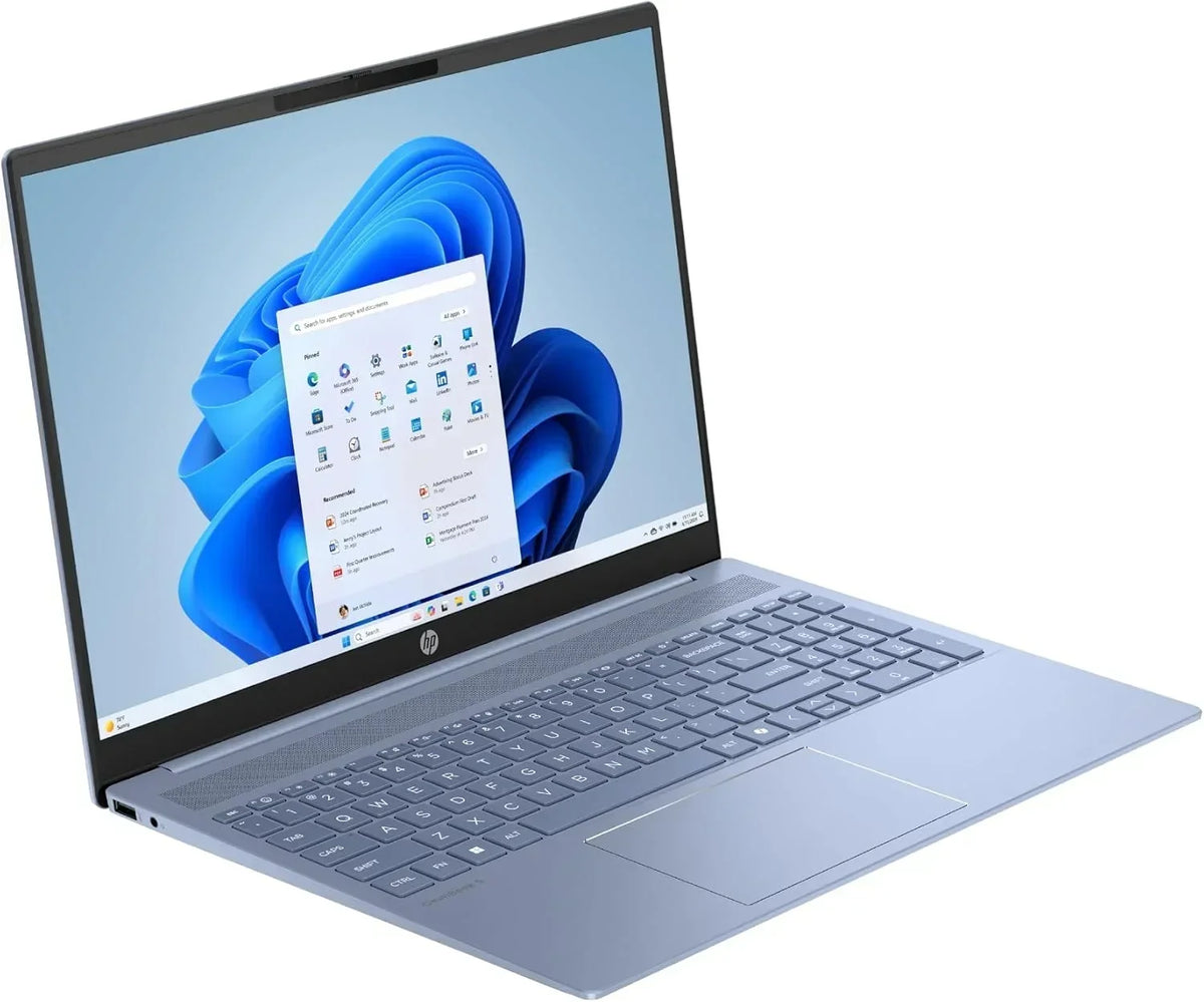 HP OmniBook 5 16′′ OLED. Ordenador portátil (Procesador AMD Ryzen AI 7 350. 32GB RAM. 1TB SSD. Gráficos AMD Radeon 860M. Windows 11 Home) Azul -