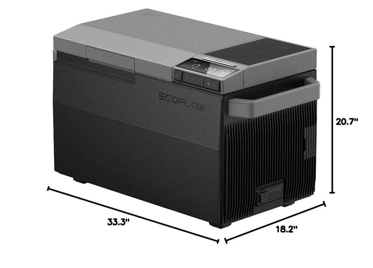 Car Refrigerator. 40 Qt(38L) Portable Refrigerator. Electric Cooler with Ice Maker. Dual Zone WIFI APP Control(-13℃~50℃). 12/24V DC/AC For Camping. Travel. Fishing. Outdoor. Truck