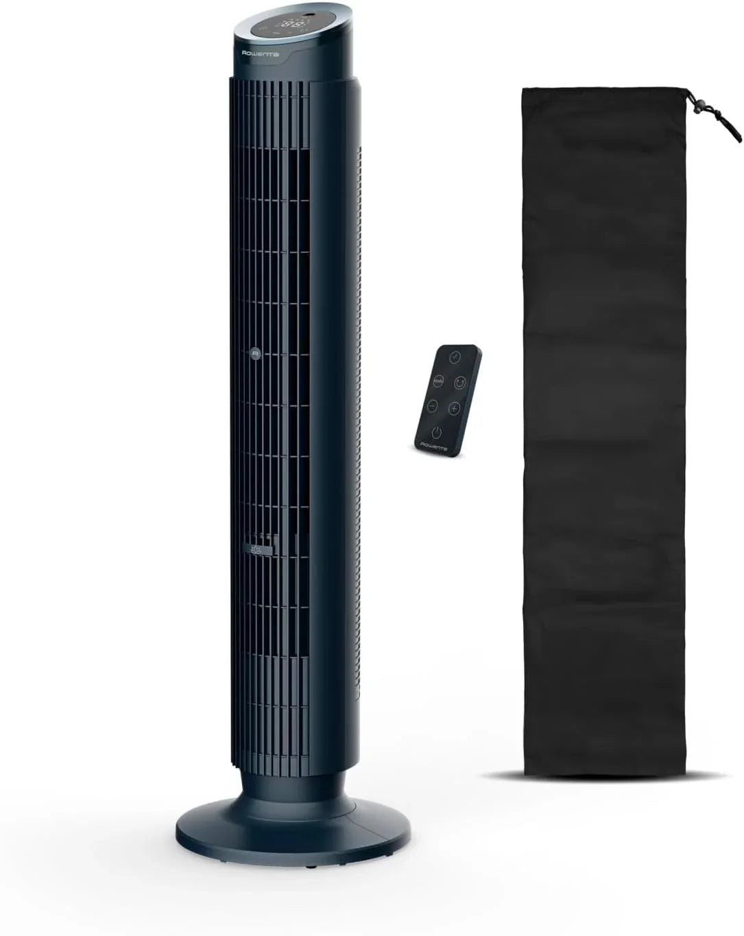 Rowenta Eole Silence Force Turmventilator. leistungsstark. Silent-Modus. 12 Geschwindigkeitsstufen. 5 Automatikmodi. Timer. 60-90°-Schwenkung.