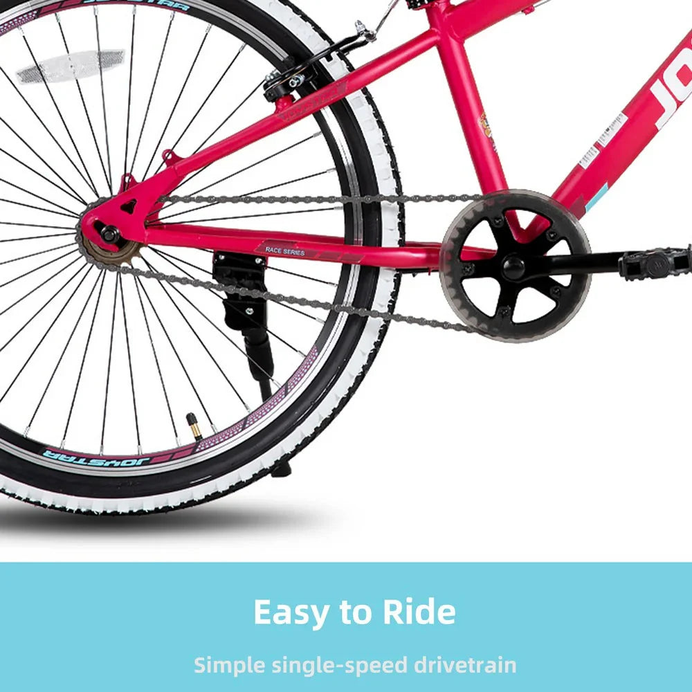 20-Inch/24-Inch Kids Mountain Bike. Single-Speed Bicycle