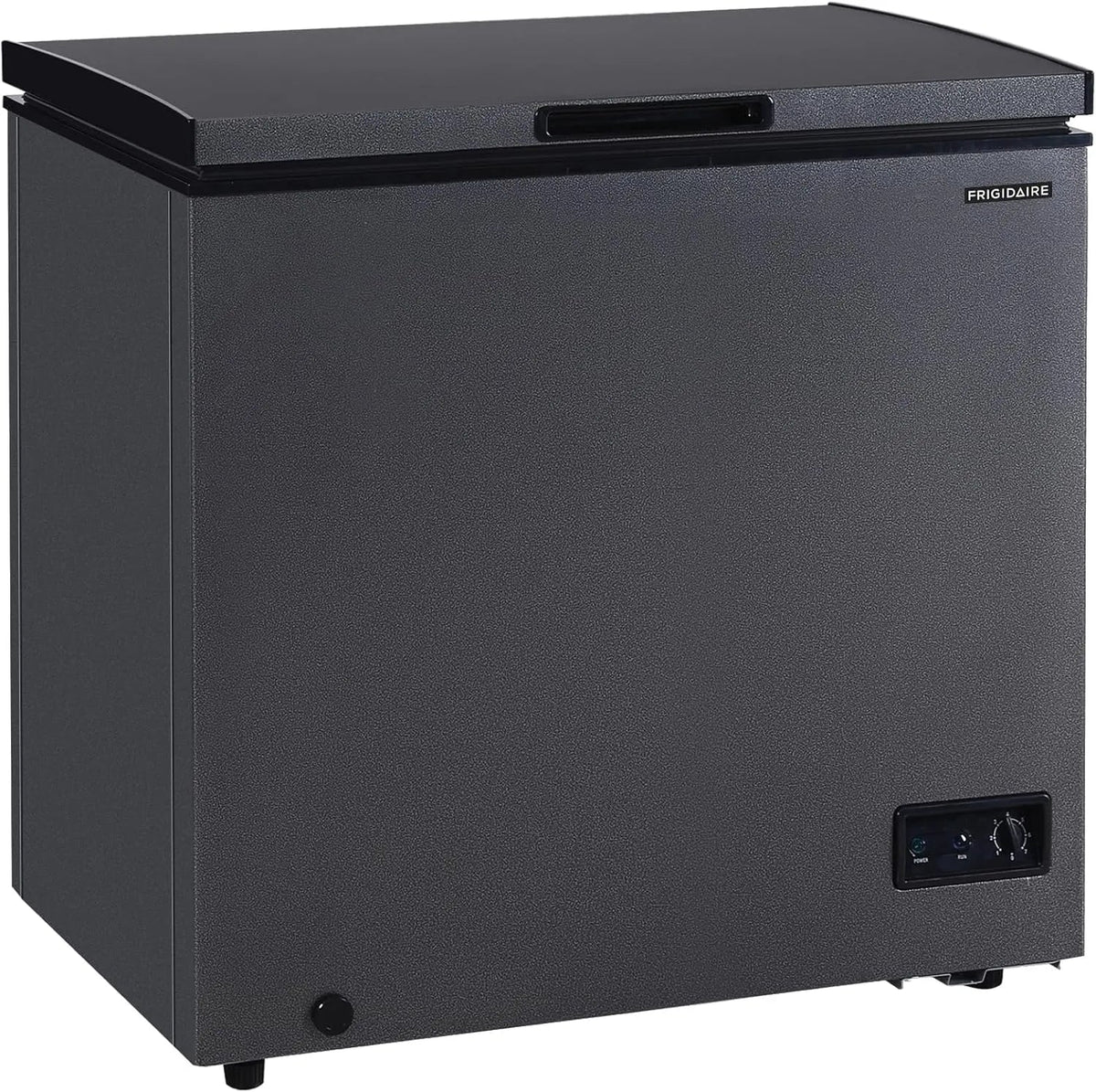 7 Cu. Ft. Chest Freezer with Adjustable Thermostat and Removable Basket. Granita Finish