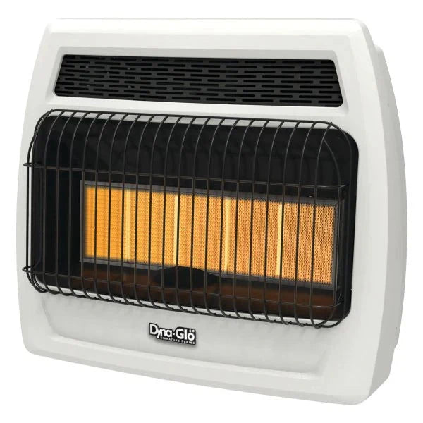 30.000 BTU Natural Gas Infrared Vent Free Thermostatic Wall Heater