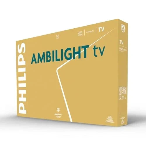 Philips Ambilight 55PUS8600 4K QLED Smart TV - 55 Zoll Display mit P5 Perfect Picture Engine Ultra HD. Titan OS. Dolby Vision und Dolby Atmos Sound