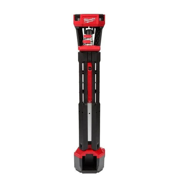 18V Cordless Rocket Tower Light – Dual Power LED Work Light with 2×6.0Ah Batteries
