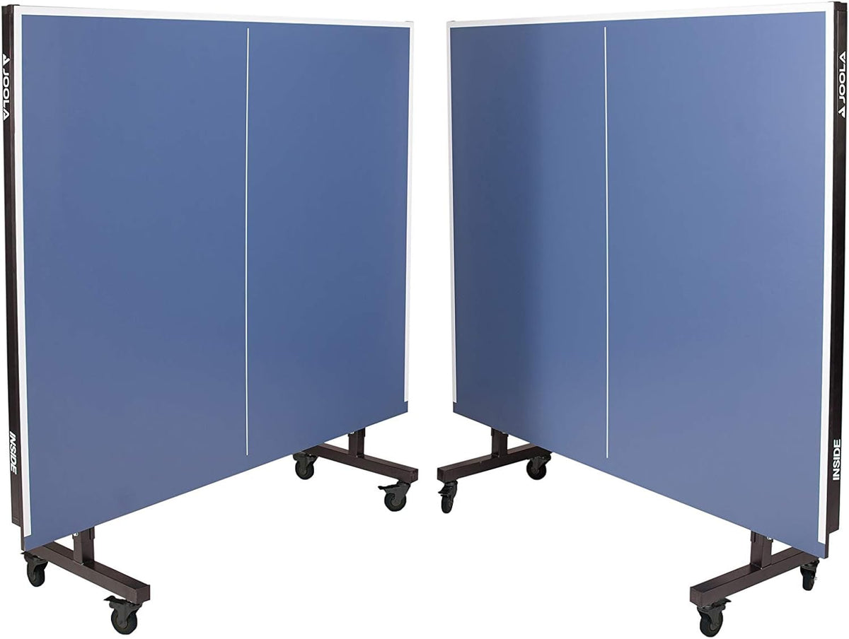 Professional-grade medium-density fiberboard indoor table tennis table. equipped with a quick-locking table tennis net and a stand set - assembled in 10 minutes easily - of high quality - foldable. with a single-player playing mode