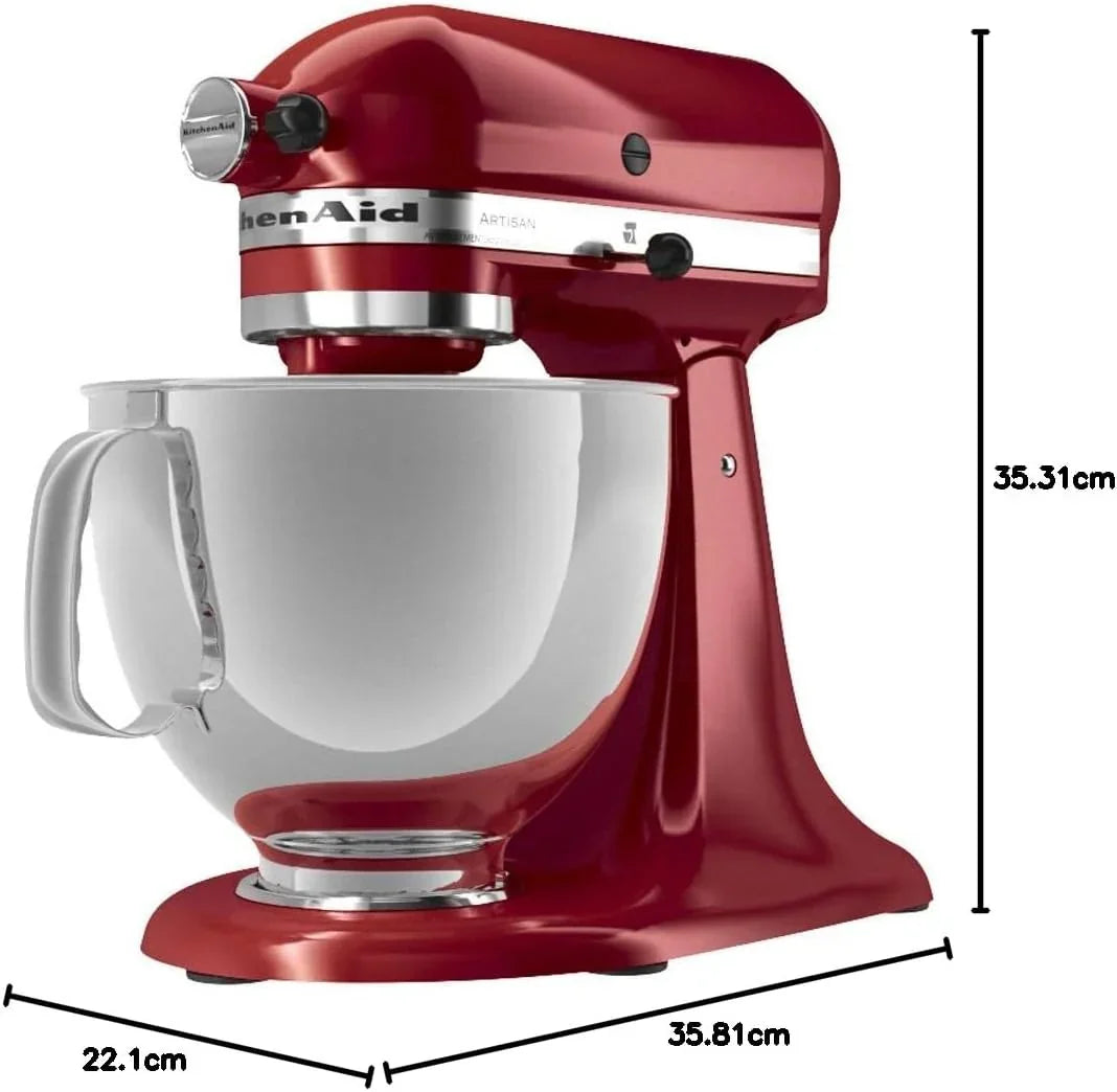 5-Quart Tilt-Head Stand Mixer. Electric Kitchen Mixer with Bowl. Multi-Speed Settings for Baking. Mixing and Food Preparation