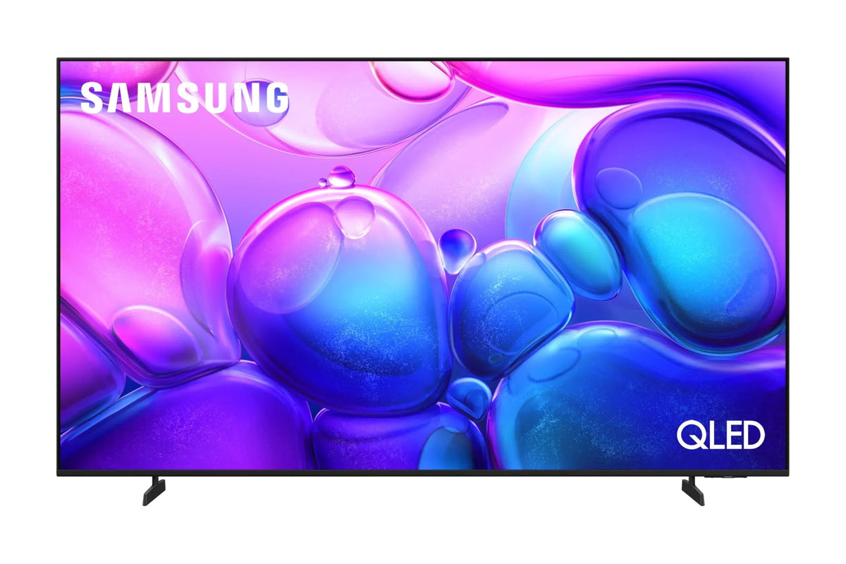Samsung AI TV 55 Zoll QLED 55Q6F 4K Smart TV. Quantum Dots. Q4 Lite Processor. WiFi. Airplay. HDR. Q-Symphony. OTS Lite. Knox Security. Gaming Hub.