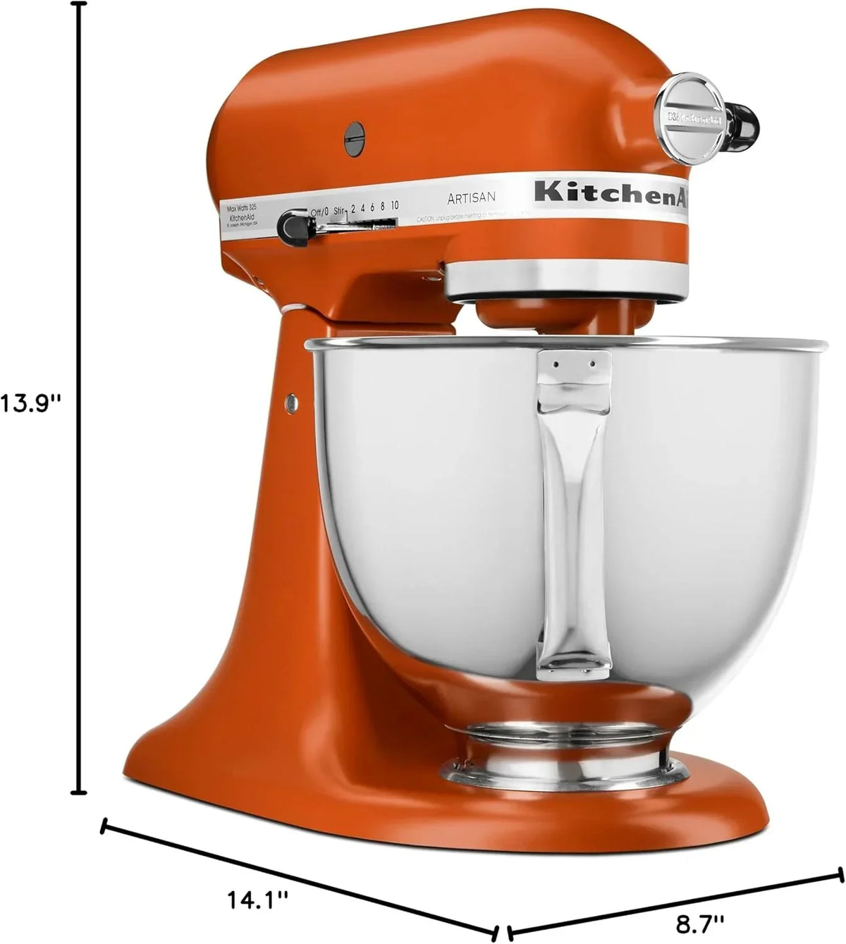 5-Quart Tilt-Head Stand Mixer. Electric Kitchen Mixer with Bowl. Multi-Speed Settings for Baking. Mixing and Food Preparation