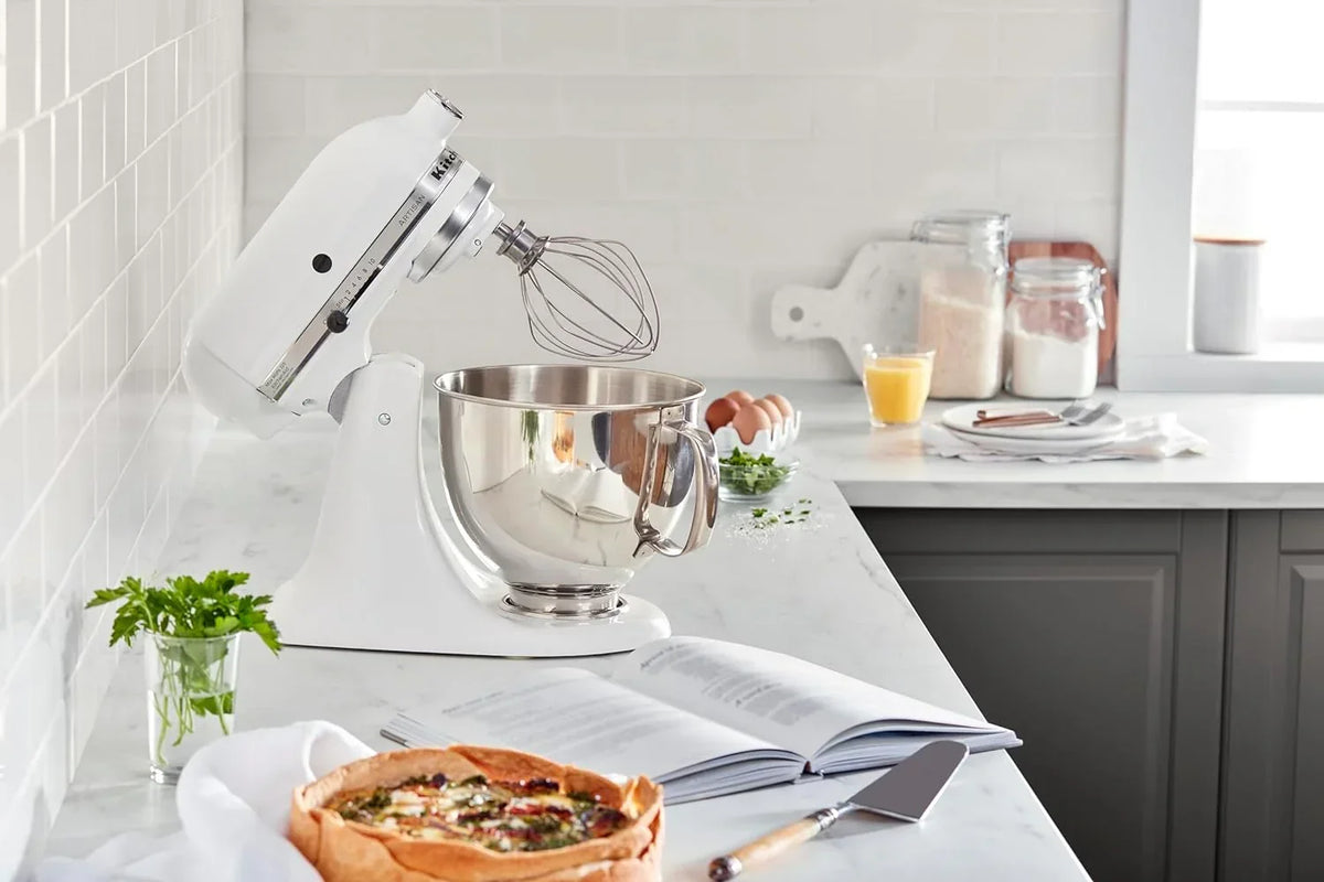 5-Quart Tilt-Head Stand Mixer. Electric Kitchen Mixer with Bowl. Multi-Speed Settings for Baking. Mixing and Food Preparation