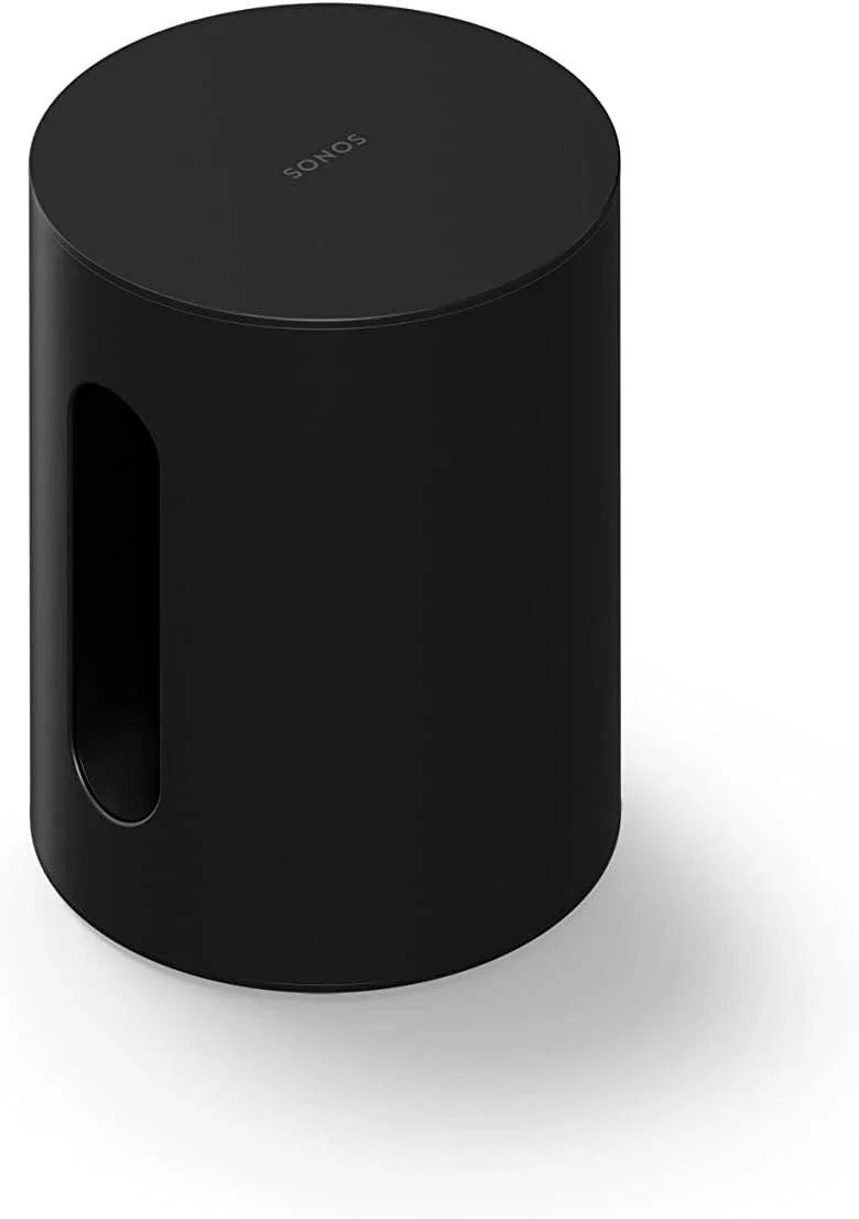 Sonos Sub Mini Kompakt-Subwoofer. beeindruckender Bass. ausgewogener Klang. Einstellbarer EQ. 2 Class-D-Verstärker. Trueplay - Schwarz.