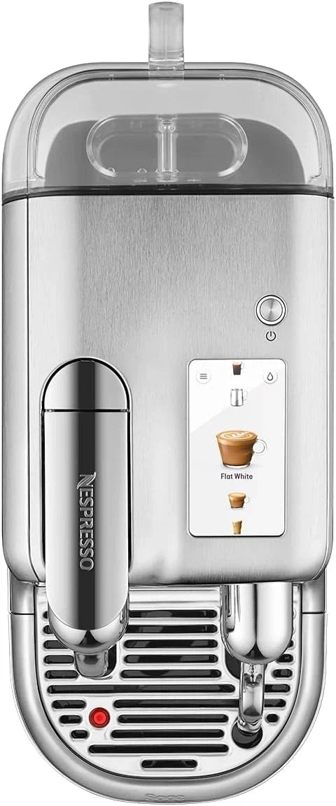 Nespresso Creatista Pro Kaffeemaschine von Sage. Edelstahl. Brushed Stainles Steel