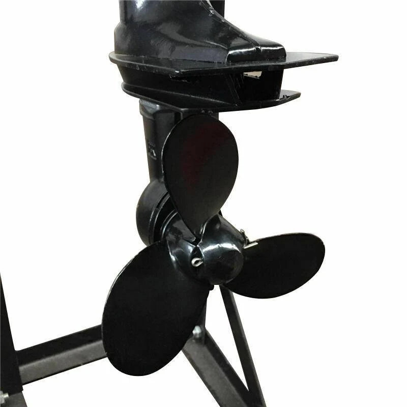 4 HP 4-Stroke Outboard Boat Motor. Powerful Gasoline Marine Engine