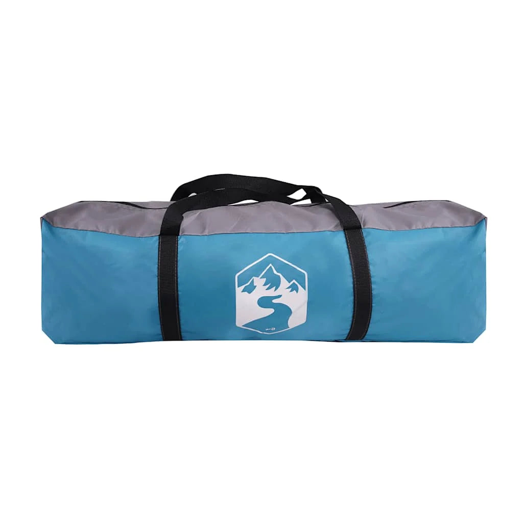 2025 Tienda de campaña túnel para 4 personas impermeable azul V6491