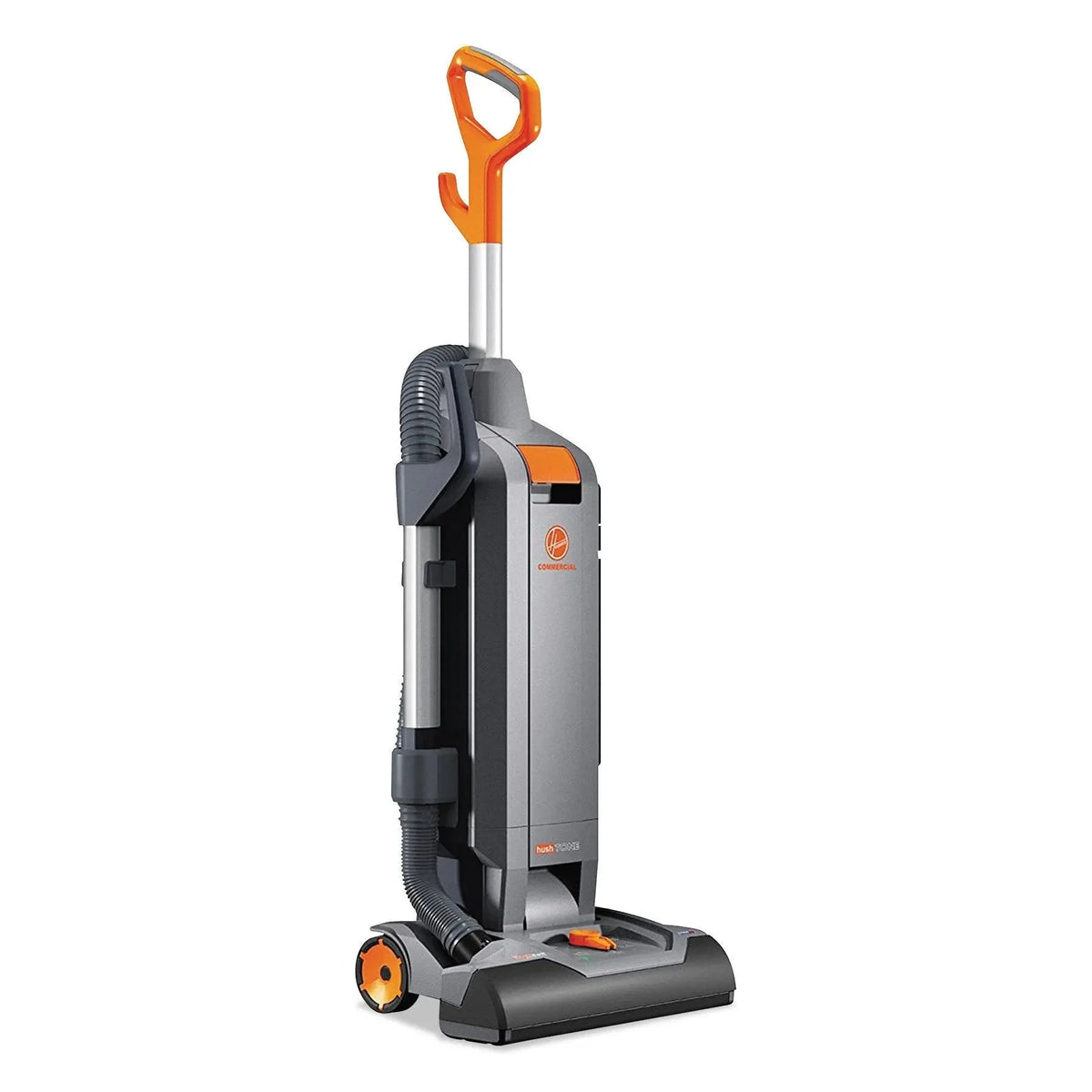 15-Inch Commercial Upright Vacuum Cleaner with Intellibelt. for Carpet and Hard Floors. Gray