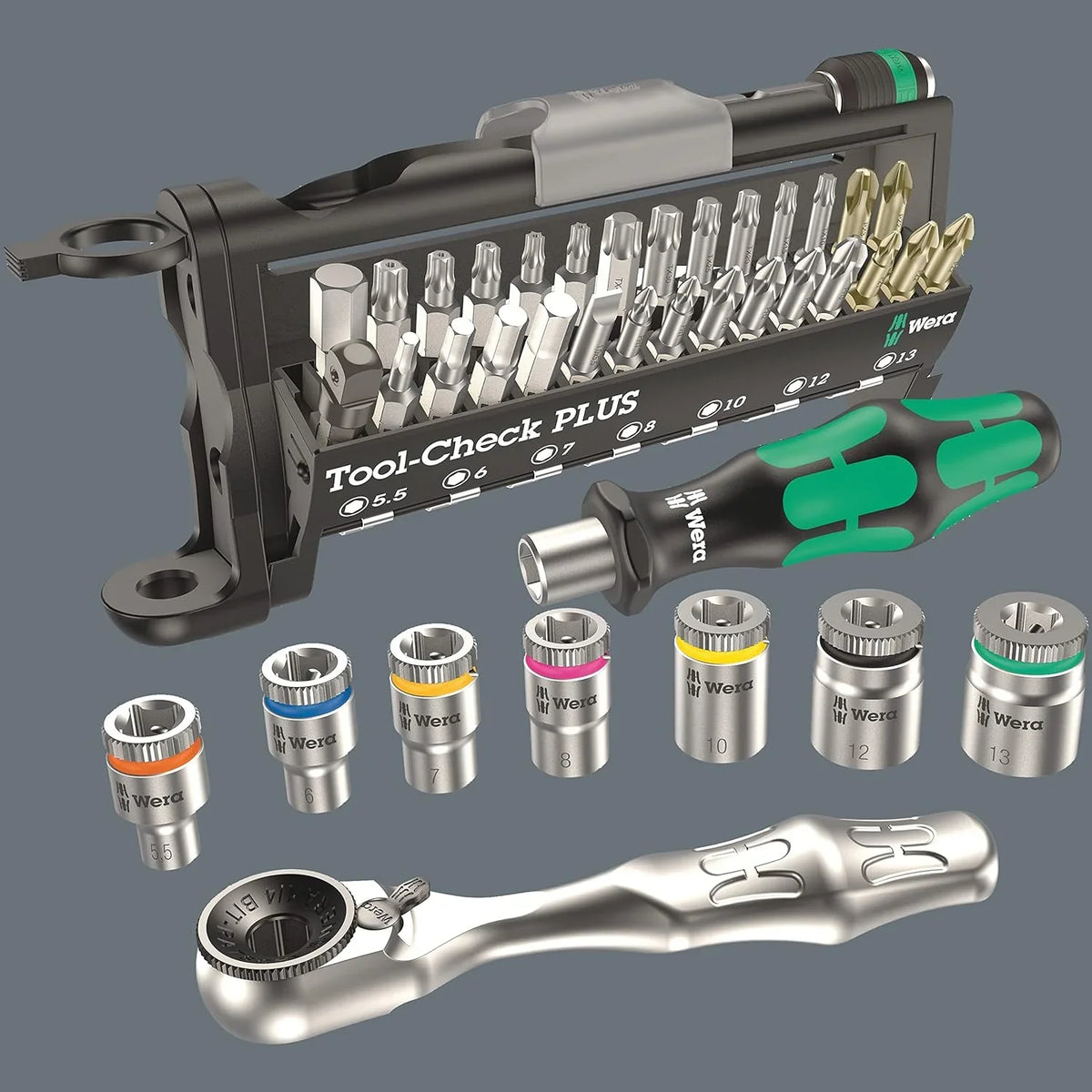 5003594001 8100 SB 2 3/8 Metric Ratchet Set ( Piece of 43)