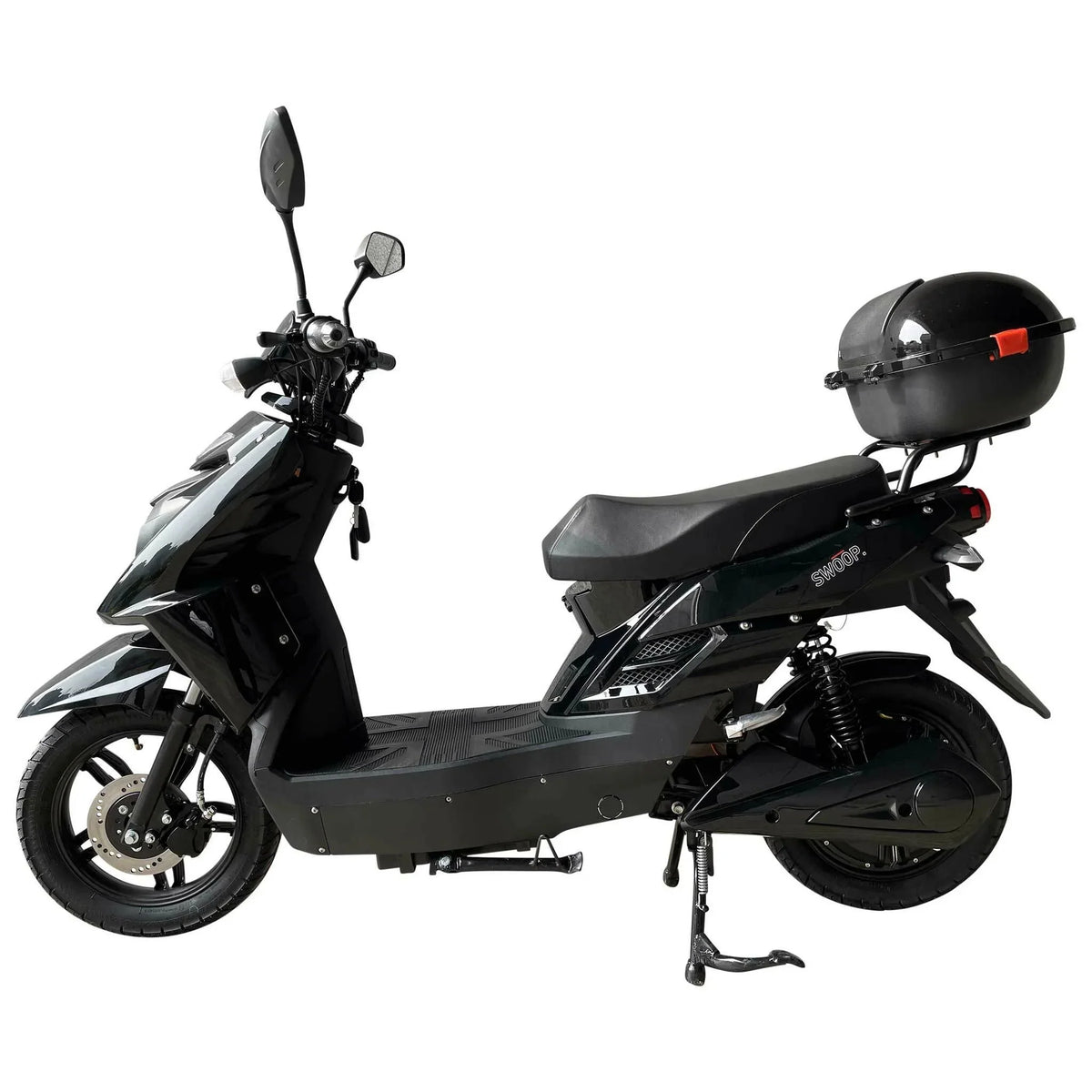 Swoop Elegante E-Scooter Elektroroller Schwarz 1000W