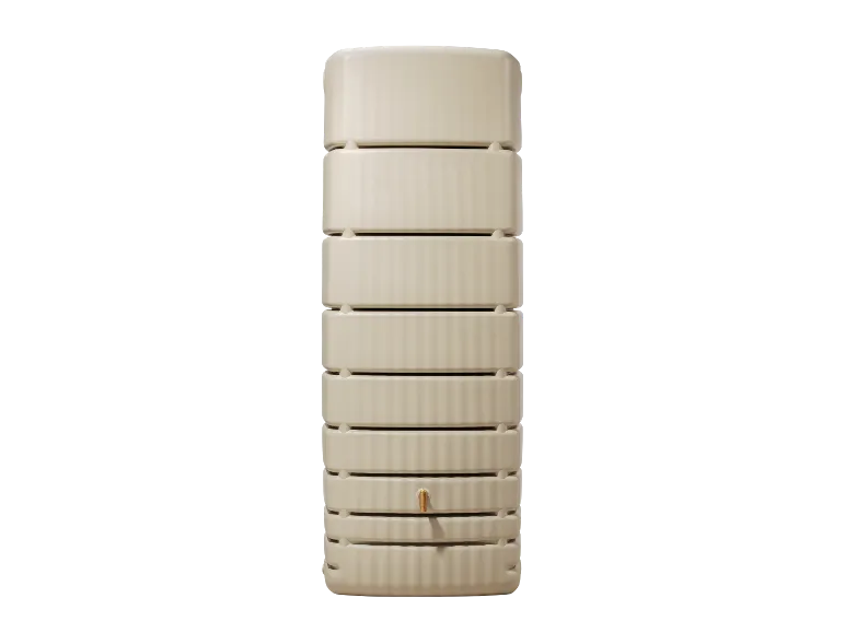 4rain Regentonne »SLIM«. 650 Liter Volumen. inklusive Auslaufhahn und Windsicherung