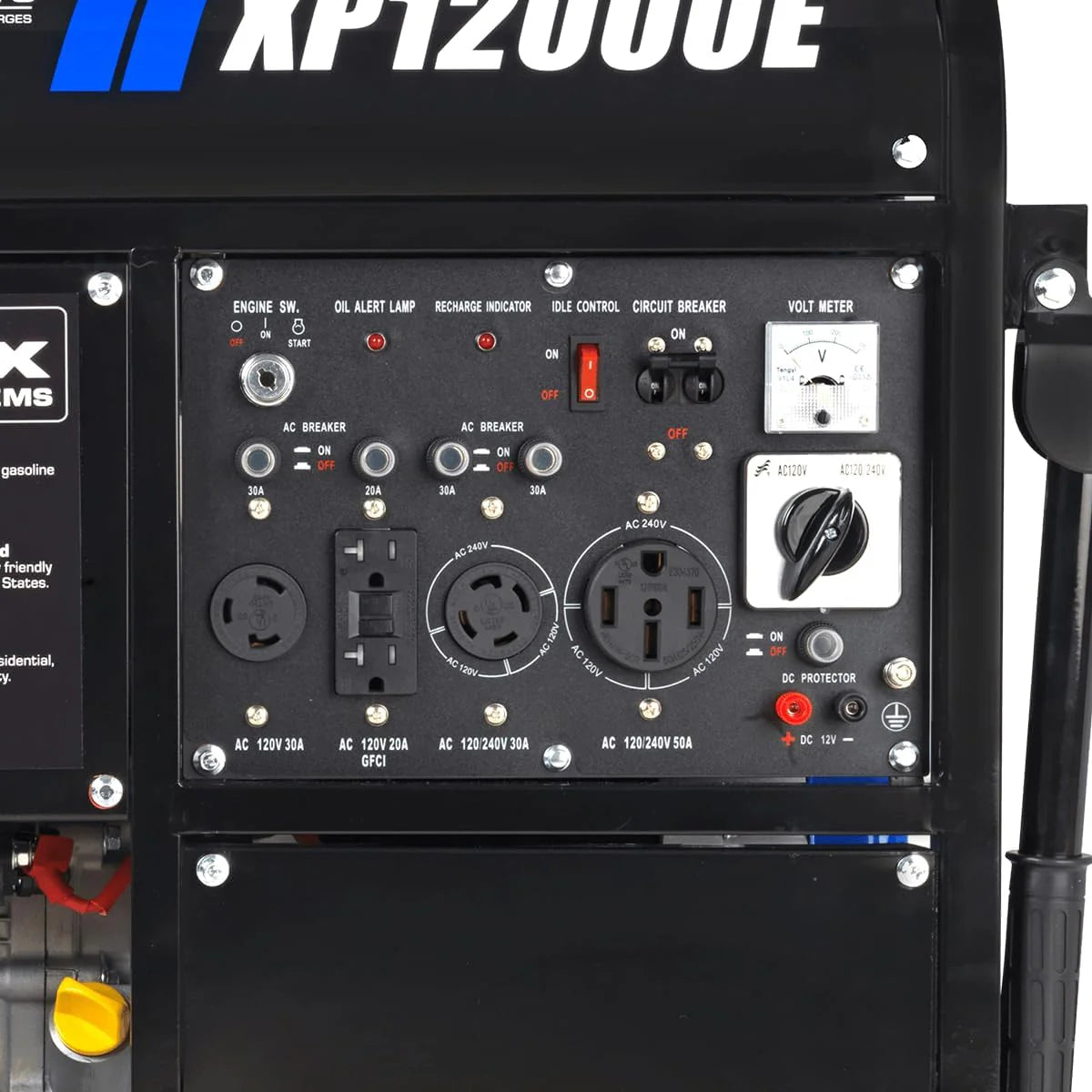 13.000-Watt Dual Fuel Portable Generator - Gas & Propane. Electric Start. Whole Home Backup Power. Transfer Switch Ready. RV & Emergency Ready