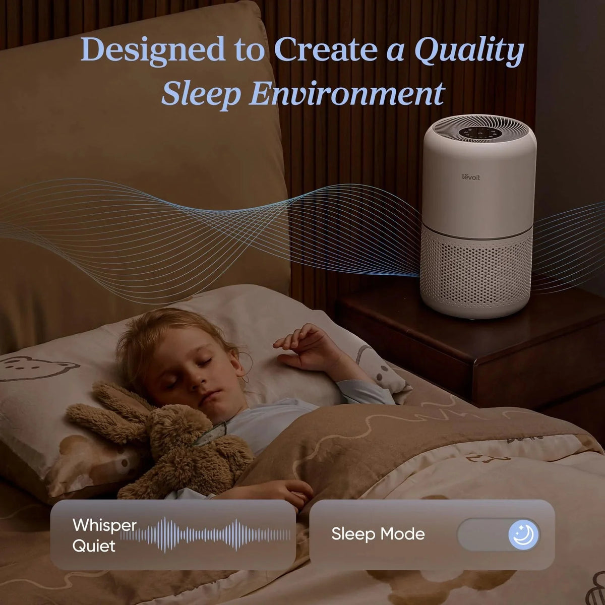 2 Pack Air Purifiers for Home. Compact Air Cleaners for Dust. Allergens. Pet Dander and Odors