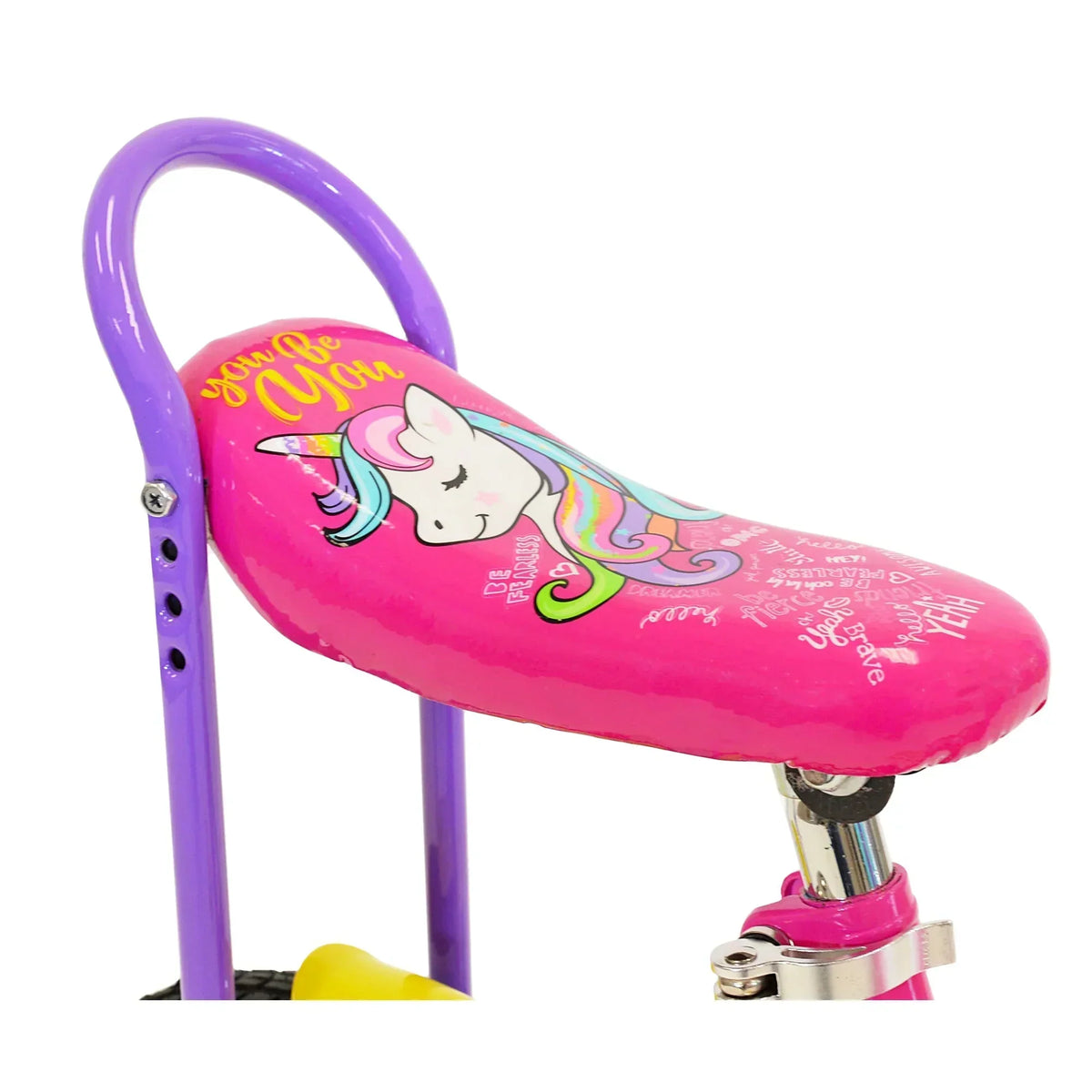 12 inches Unicorn Bike.Pink and Purple