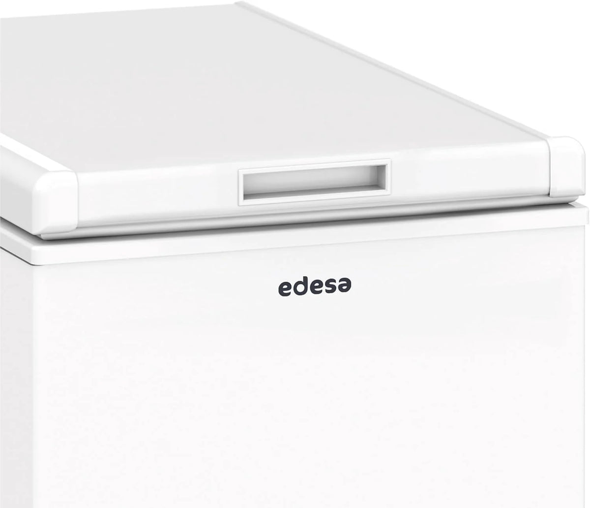 Edesa Congelador Horizontal EZH-0611. Altura 0.84 m. Termostato Ajustable. Fácil Limpieza. Alarma Integrada. Bajo Nivel Sonoro. Gran Capacidad 59 l.