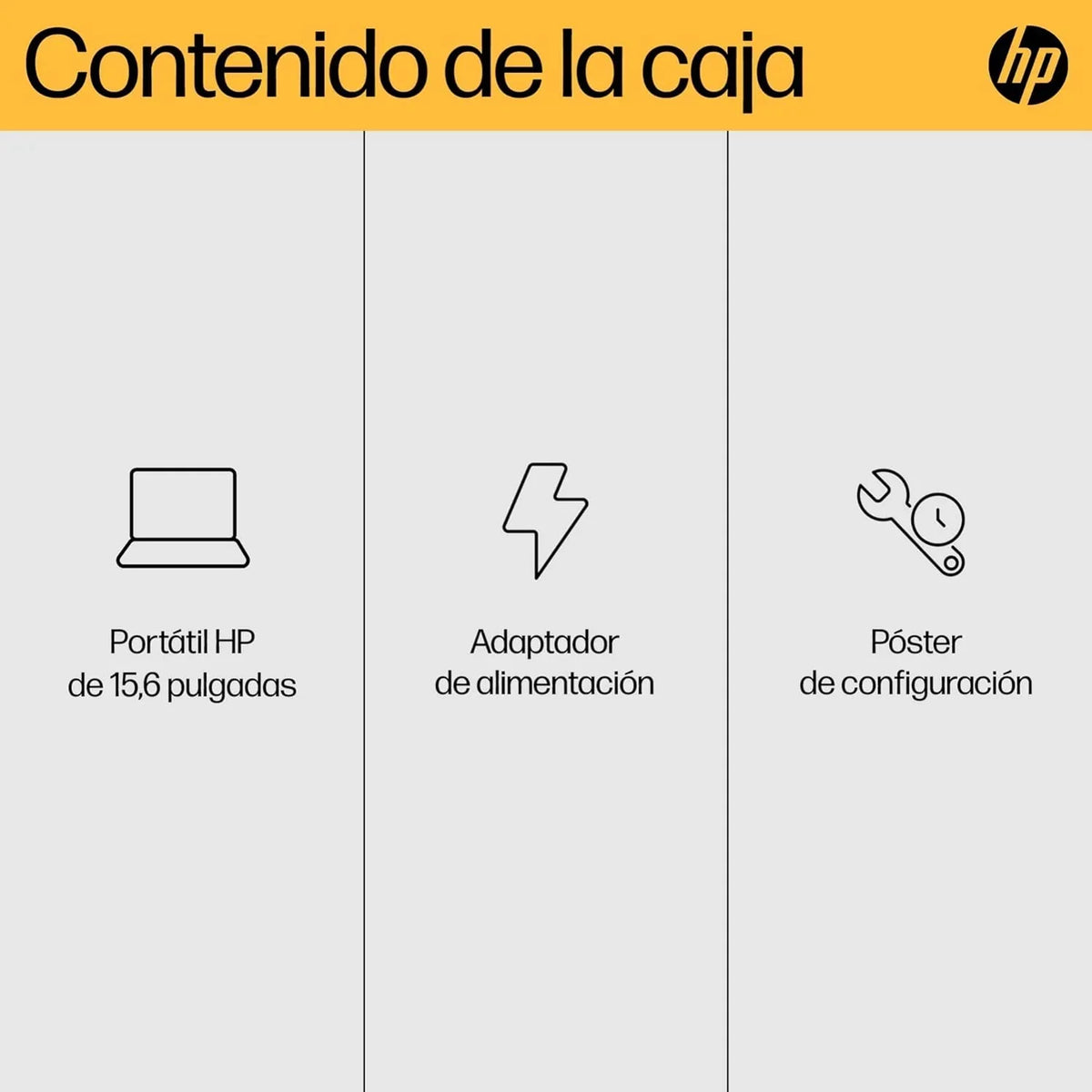 HP 15-fd0163ns- Ordenador portátil de 15.6 Full HD (Intel Core i5-1334U. 16GB RAM. 512GB SSD. Intel Iris Xe Graphics. Windows 11) Silver - Teclado
