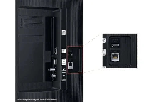 Samsung Full HD F6009F 24 Zoll (61 cm) LED Flachbildfernseher. PurColor-Technologie. HDR. Object Tracking Sound Lite. Knox Security. One UI Tizen.