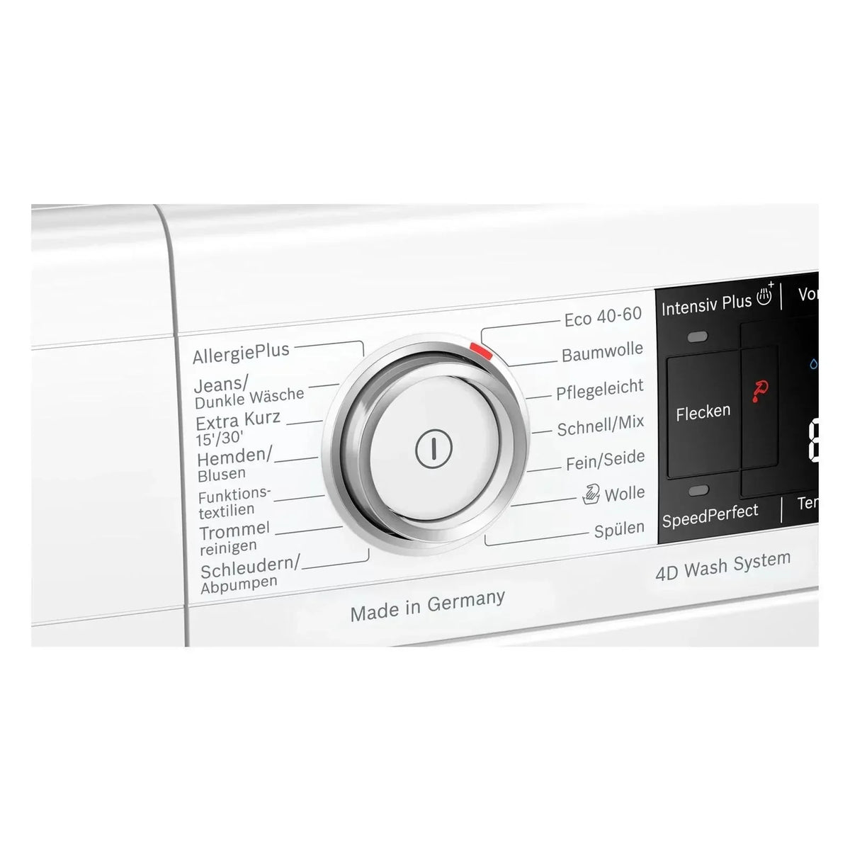 2025 Lavadora Bosch Serie 8 WAV28M93 de carga frontal 9 kg. 1400 rpm. Aluminio. Blanco