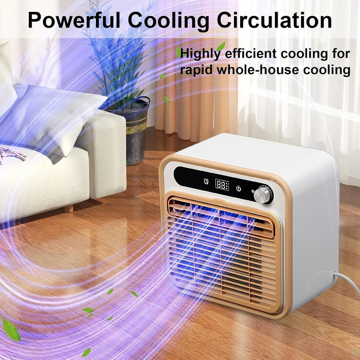 Tragbare Mini-Klimaanlage. Split-Kühlsystem. 5000 BTU. leise Kühlung. keine Fensterabdichtung erforderlich. Touch-Bedienung & Fernbedienung. Timer-