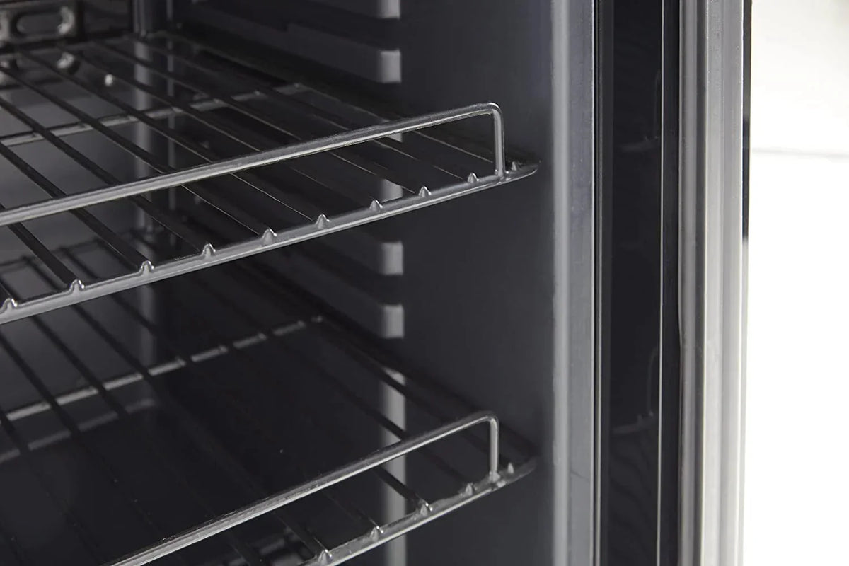 Swan 80L Glass Fronted Under Counter Fridge. Wine Beer and Beverage Cooler